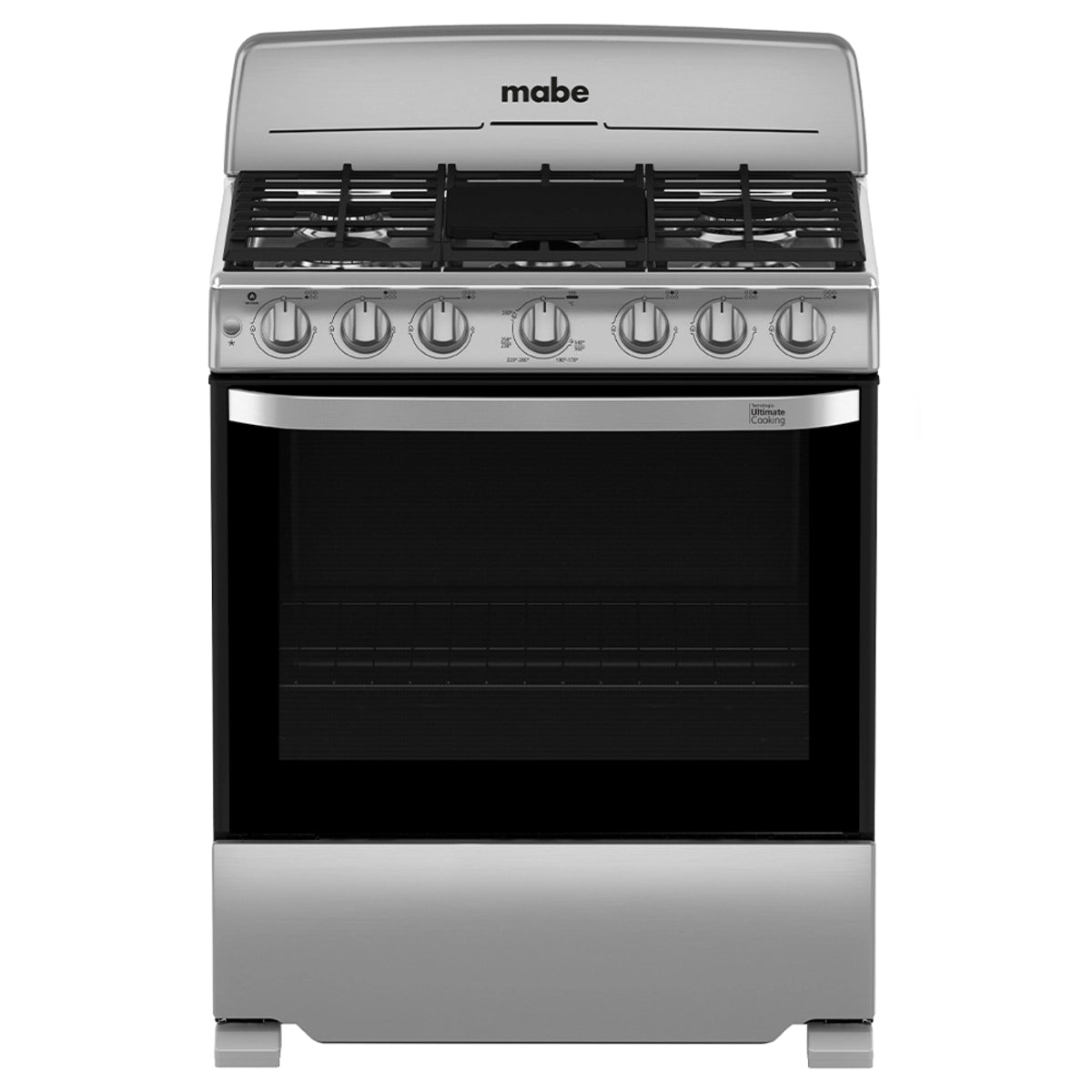 Estufa de piso plata mercury MABE de 76 cm