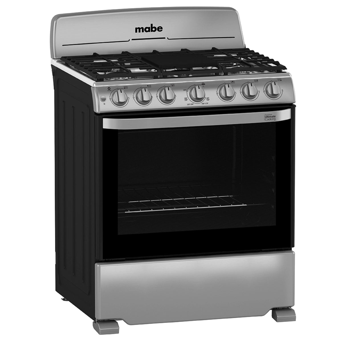 Estufa de piso plata mercury MABE de 76 cm