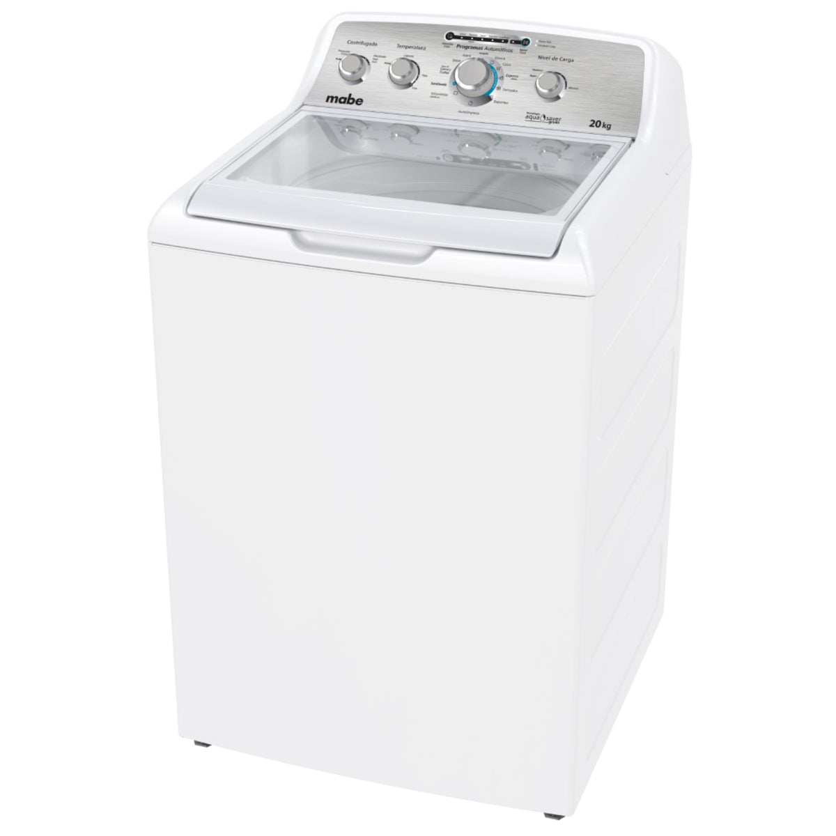 Lavadora automática MABE Aqua Saver Green 20 kg blanca