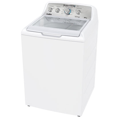 Lavadora automática MABE Aqua Saver Green 20 kg blanca