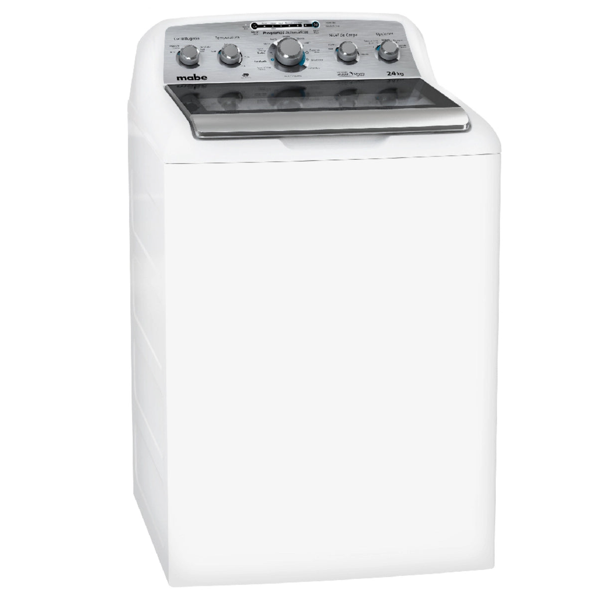 Lavadora automática MABE Aqua Saver Green blanca 24 kg