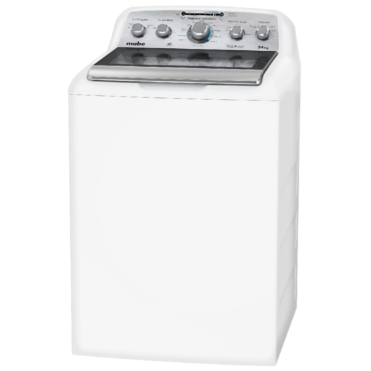 Lavadora automática MABE Aqua Saver Green blanca 24 kg