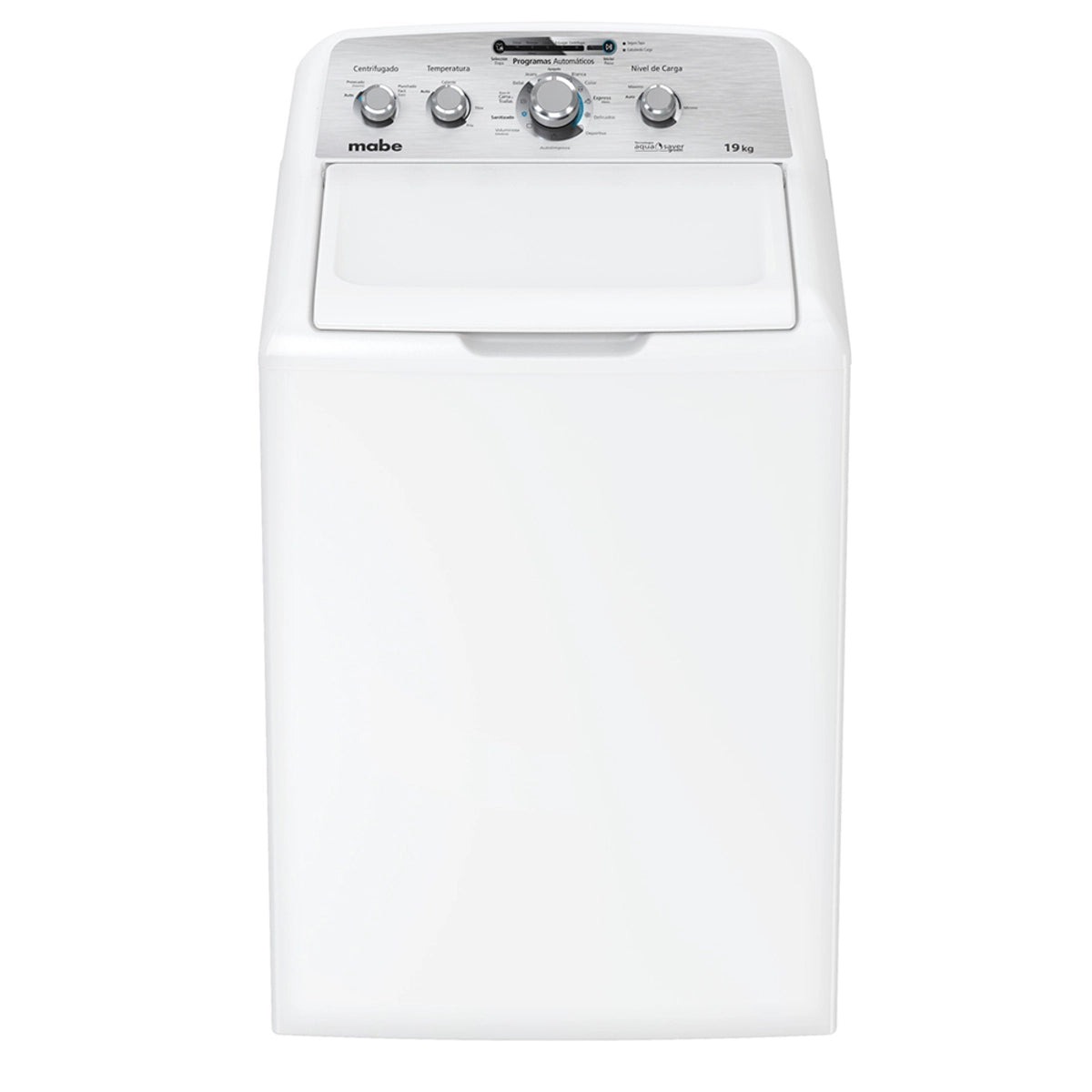 Lavadora MABE aqua saver green blanca de 19 kg