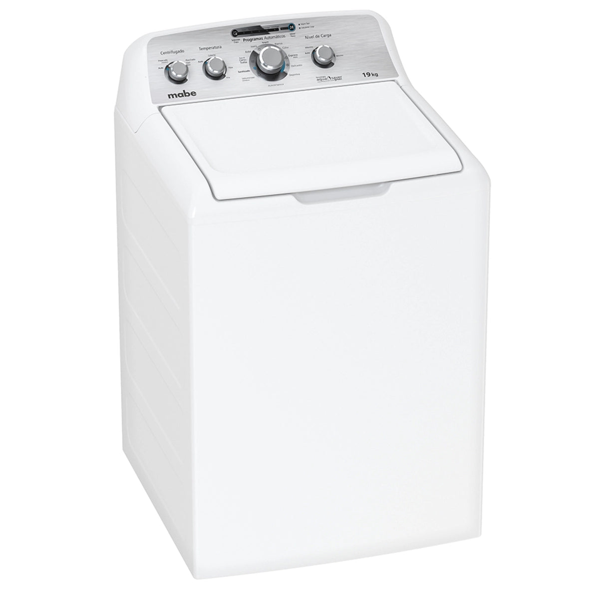 Lavadora MABE aqua saver green blanca de 19 kg
