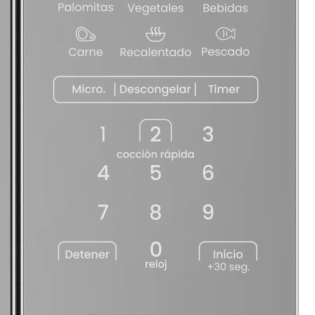 Horno microondas MABE 0.7 cuft gris HMM07SBW
