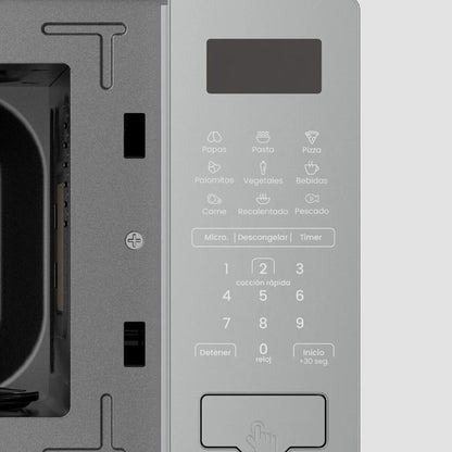 Horno microondas MABE 0.7 cuft gris HMM07SBW