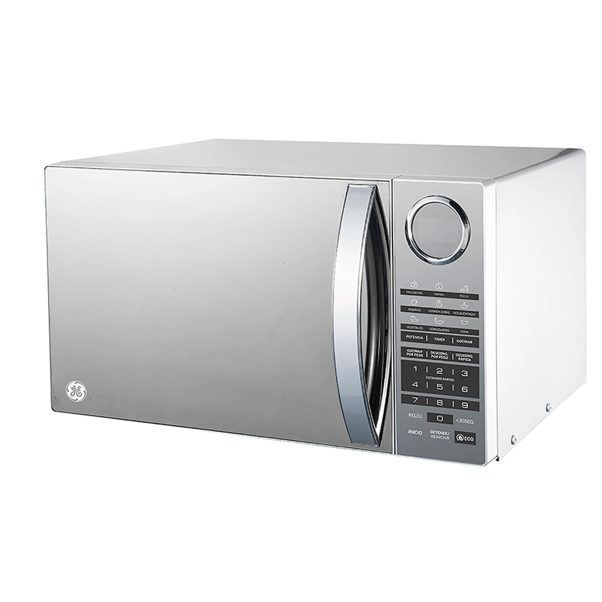 Microondas Mabe 0.9 cuft color espejo con función ECO