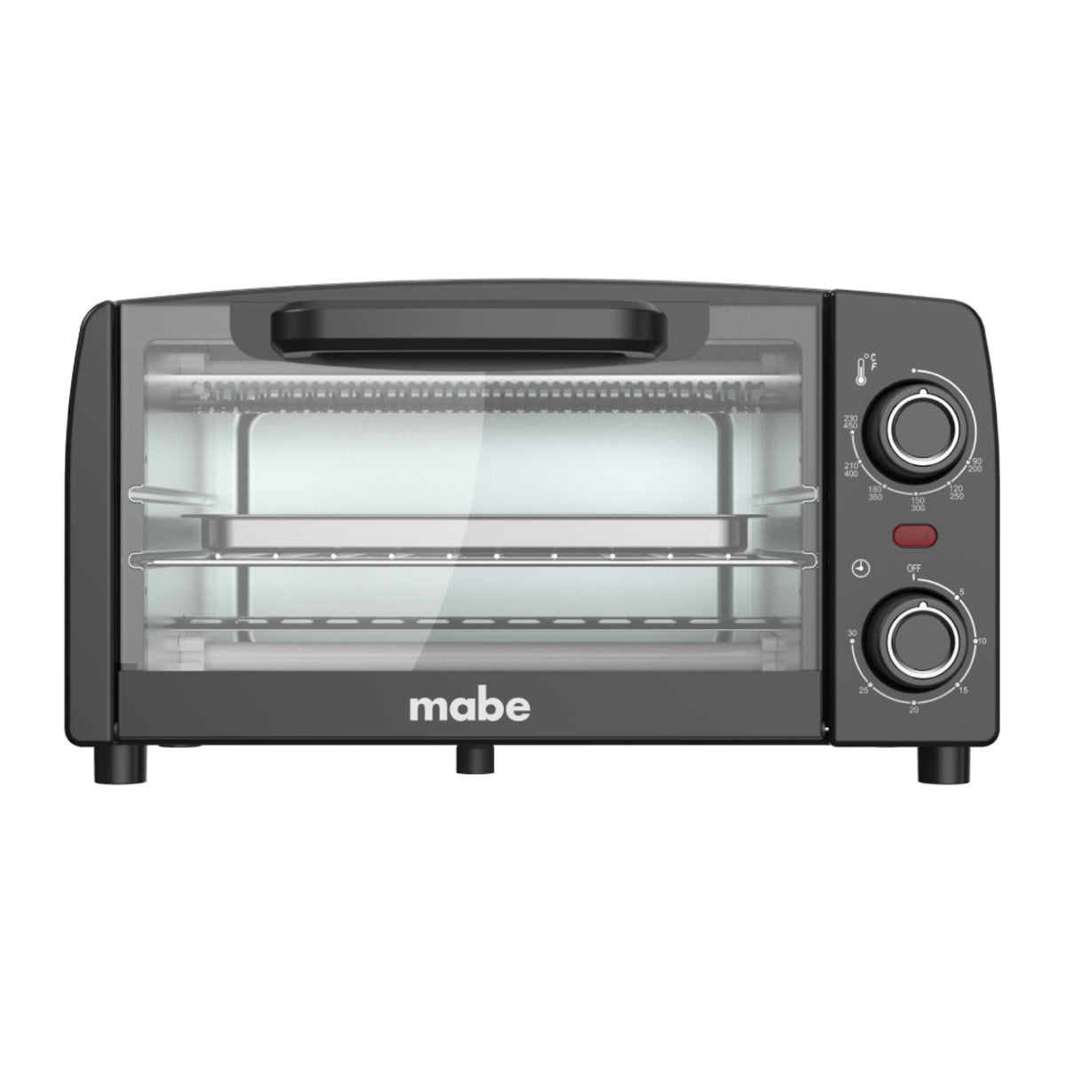 Horno tostador Mabe negro de 10 litros htm10ln