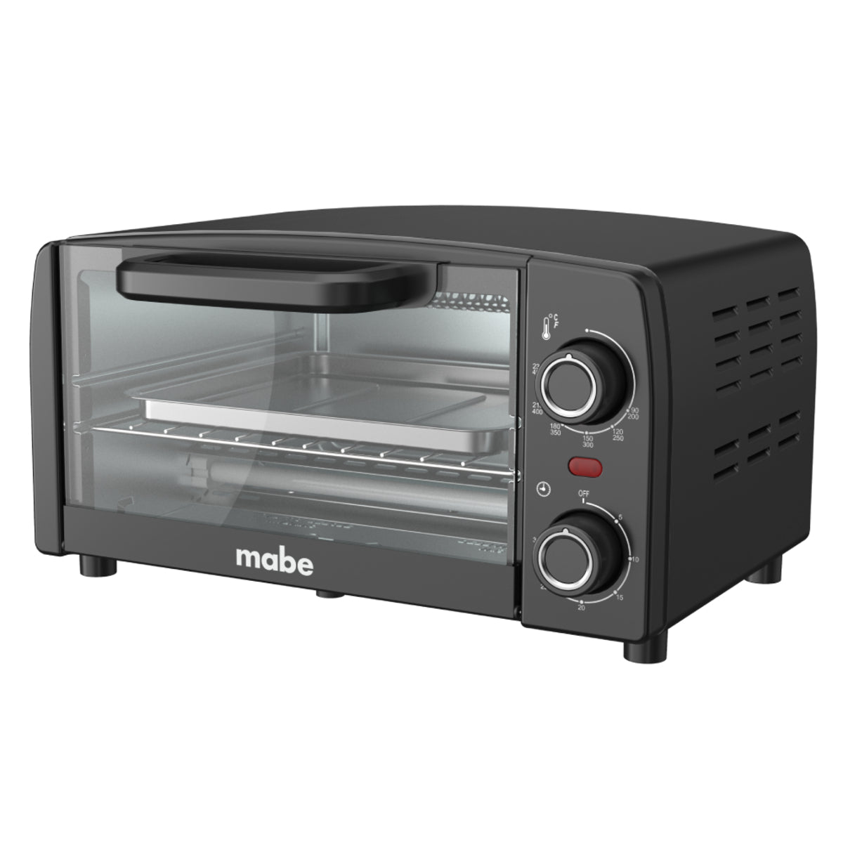 Horno tostador Mabe negro de 10 litros htm10ln