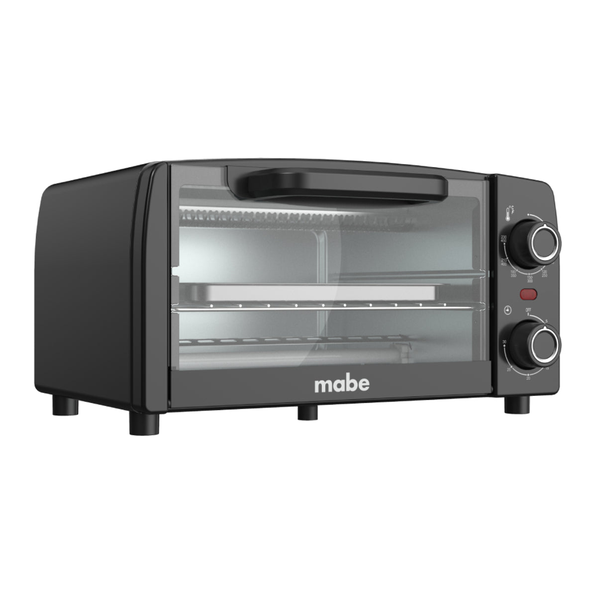 Horno tostador Mabe negro de 10 litros htm10ln