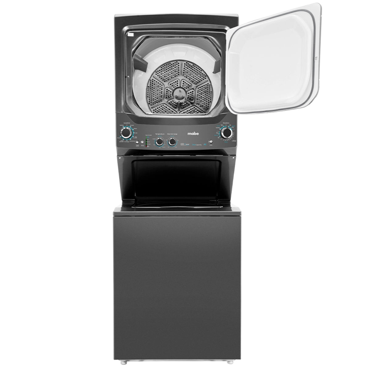 Centro de lavado Mabe aqua saver a gas lp de 23 kg diamond gray