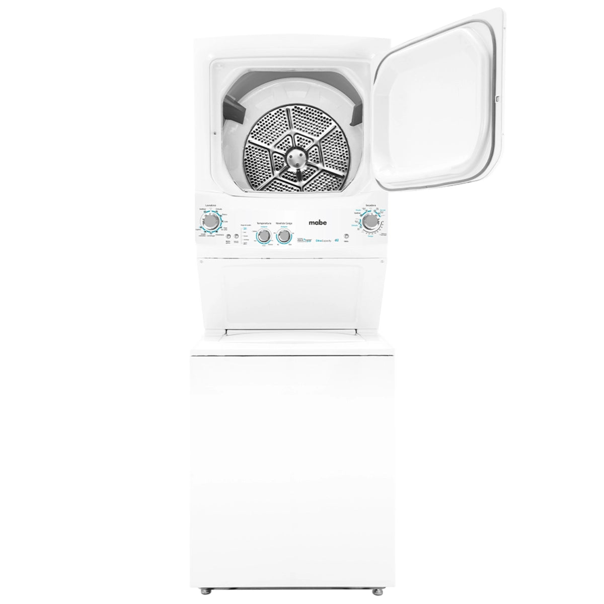 Centro de lavado Mabe ultra capacity de 24kg a gas blanco