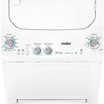 Centro de lavado Mabe ultra capacity de 24kg a gas blanco