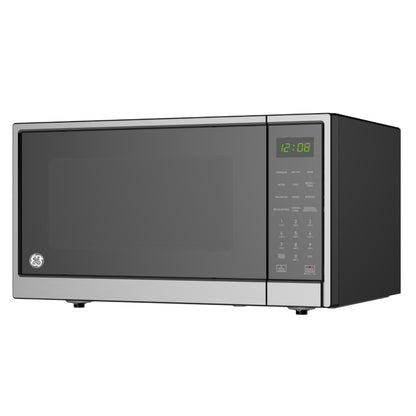 Horno de microondas 2 en 1 GE de 1.4 cuft acero Inoxidable acabado espejo