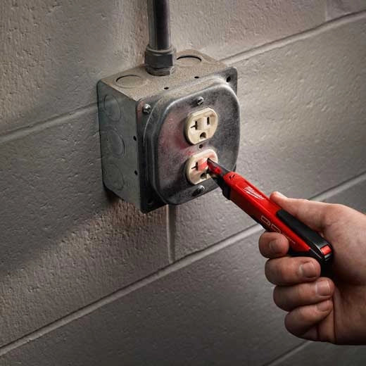 Detector de voltaje con LED Milwaukee