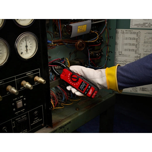 Medidor de pinzas Milwaukee de 200 amp para HVAC/R 600V