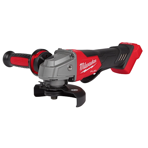 Miniesmeriladora inalámbrica con freno Milwaukee M18 FUEL de 4-1/2"