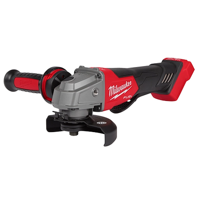 Miniesmeriladora inalámbrica con freno Milwaukee M18 FUEL de 4-1/2"
