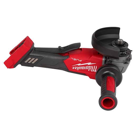 Miniesmeriladora inalámbrica con freno Milwaukee M18 FUEL de 4-1/2"