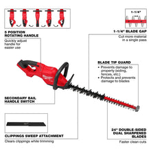 Cortasetos Milwaukee M18 de 24"