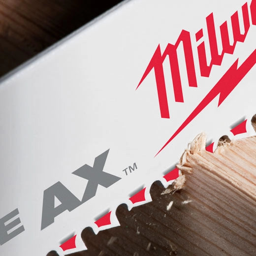 Paquete de 5 hojas de corte para madera Milwaukee Ax Sawzall de 6" - 5TPI