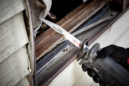 Paquete de 5 hojas Sawzall Milwaukee Wrecker de 6" 7/11TPI