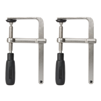 Abrazaderas para riel guía Milwaukee dos piezas