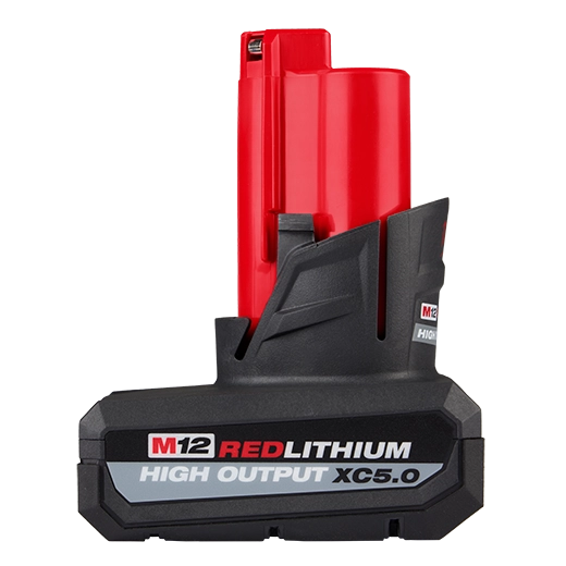 Batería Milwaukee M12 Redlithium High Output XC5.0