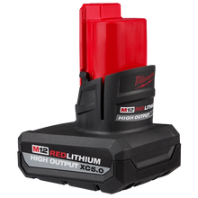 Batería Milwaukee M12 Redlithium High Output XC5.0