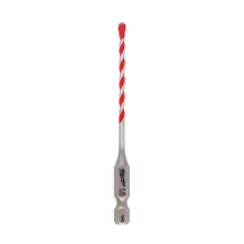 Broca de carburo para mampostería Milwaukee Shockwave de 1/8"