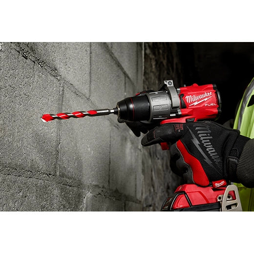 Broca de carburo para mampostería Milwaukee Shockwave de 1/2"