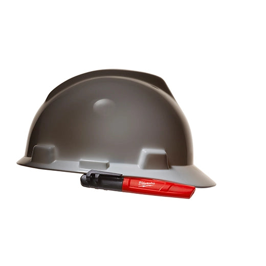 Marcador de punta media negro Milwaukee Inkzall 2 unidades