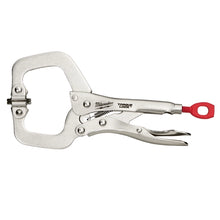 Pinzas de precisión en C Milwaukee Torque Lock de 6" con mordazas giratorias