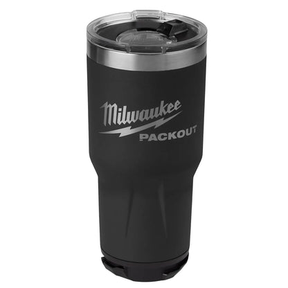 Vaso negro Milwaukee Packout de 30 oz