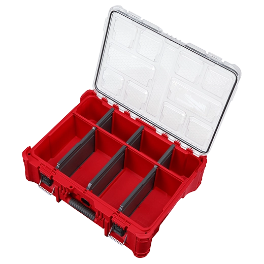 Organizador profundo Milwaukee Packout con 6 divisores