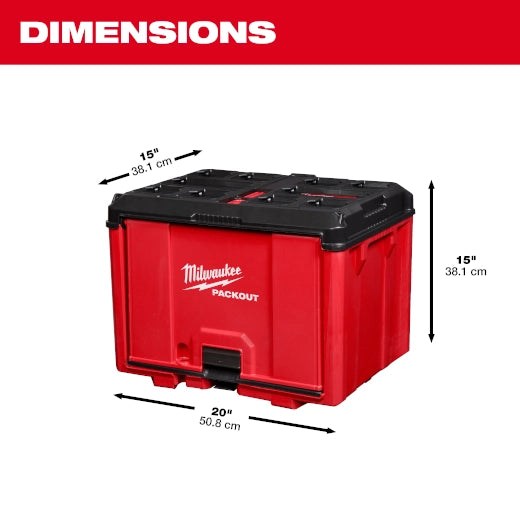 Caja gabinete para herramientas Milwaukee Packout