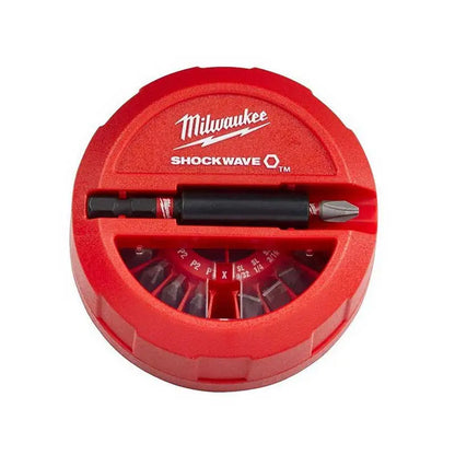 Juego de puntas Shockwave Impact Duty de Milwaukee 22 piezas