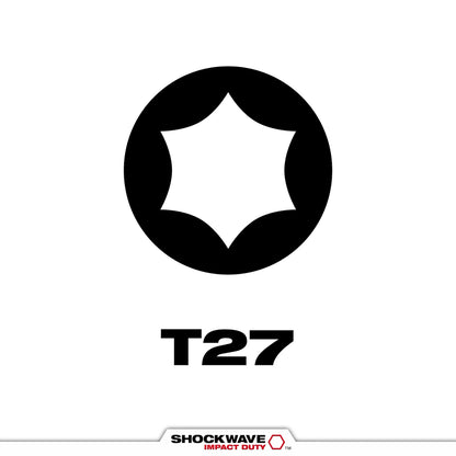 Punta de impacto Torx T27 de 2" Milwaukee