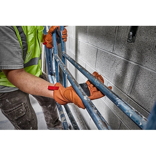 Guantes de cuero de cabra Milwaukee compatible con pantallas táctiles