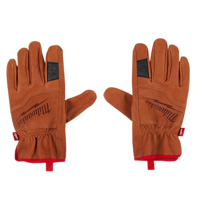 Guantes de cuero de cabra Milwaukee compatible con pantallas táctiles