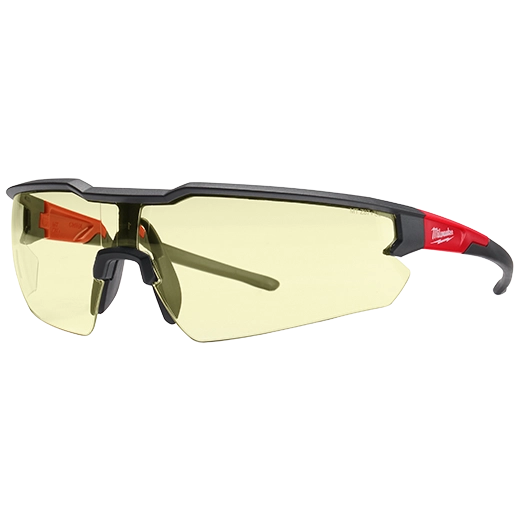 Gafas de seguridad antirrayas amarillo Milwaukee