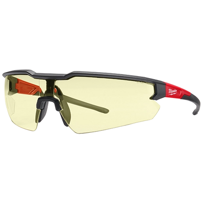 Gafas de seguridad antirrayas amarillo Milwaukee