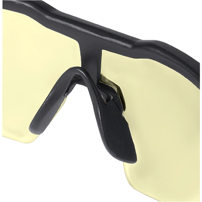 Gafas de seguridad antirrayas amarillo Milwaukee