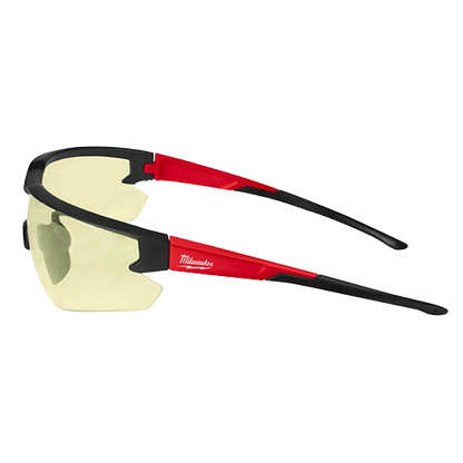 Gafas de seguridad antirrayas amarillo Milwaukee