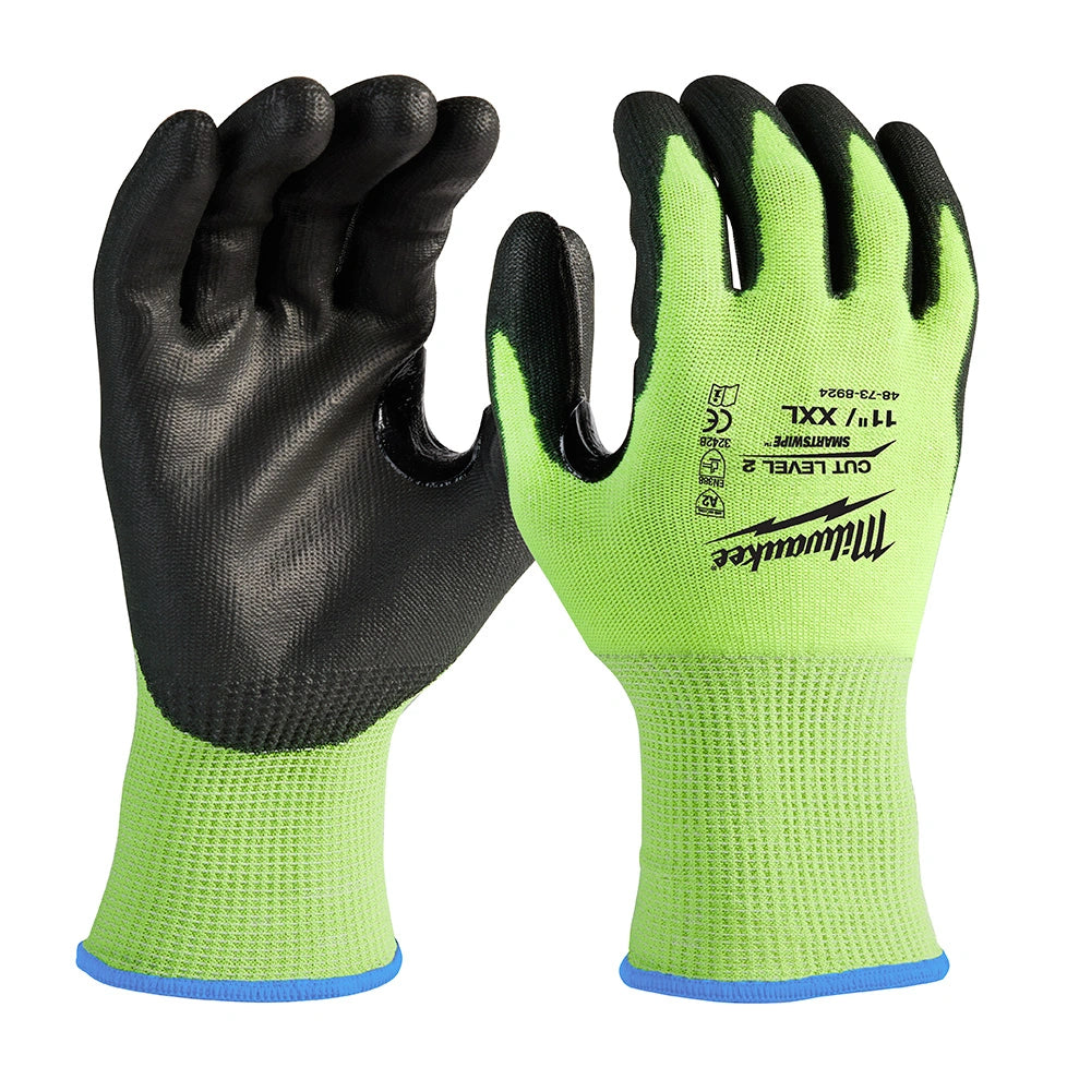 Guantes anticorte nivel 2 ultra reflejantes Milwaukee