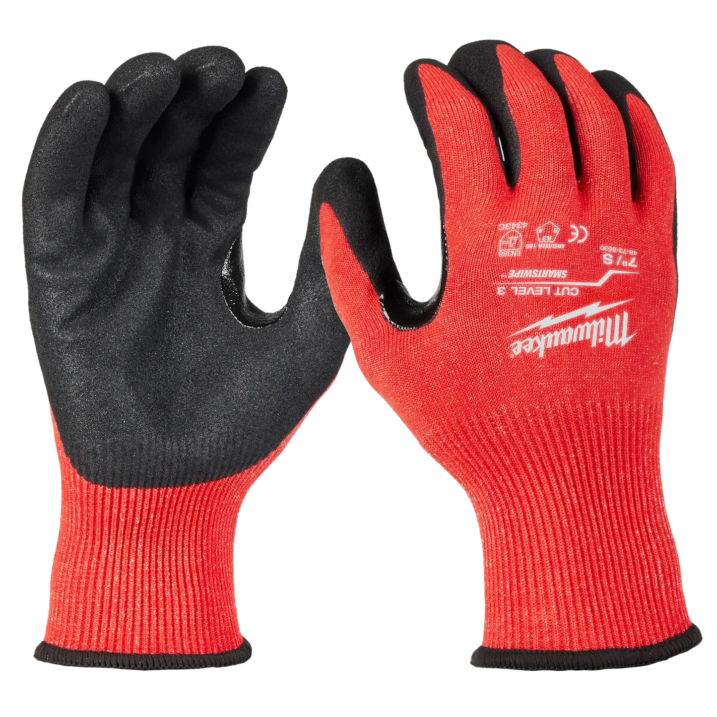 Guantes de nitrilo anti corte nivel 3 Milwaukee