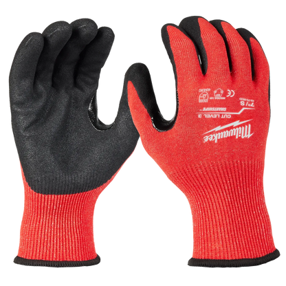 Guantes de nitrilo anti corte nivel 3 Milwaukee