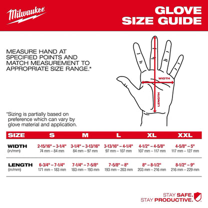 Guantes de nitrilo anti corte nivel 3 Milwaukee