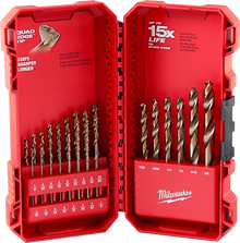 Juego de brocas multimateriales de cobalto Milwaukee de 23 piezas