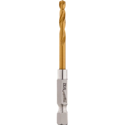 Broca de titanio multimateriales Milwaukee Shockwave de 5/32"